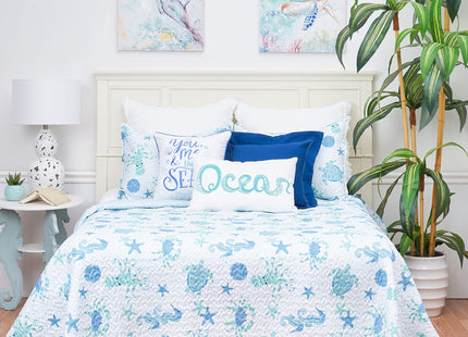 C&F Home Outlook Beach 2-Piece Twin Quilt Set
