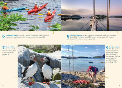 Moon Coastal Maine: With Acadia National Park: Seaside Getaways, Cycling & Paddling, Scenic Drives (Travel Guide)
