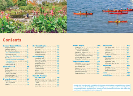 Moon Coastal Maine: With Acadia National Park: Seaside Getaways, Cycling & Paddling, Scenic Drives (Travel Guide)