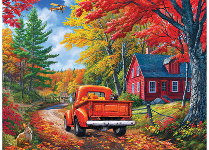 RoseArt Kodak Premium Maine Road 350 Piece Jigsaw Puzzle