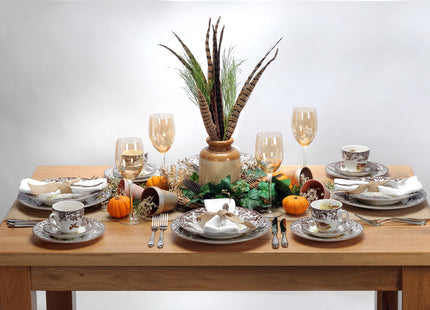 Spode – Woodland – Nut Bowl - Pheasant - Brown/White
