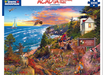 White Mountain 1000 Piece Jigsaw Puzzle, Acadia National Park