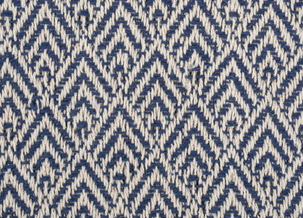 DII Diamond Throw Collection Cotton Woven, 50x60, Nautical Blue