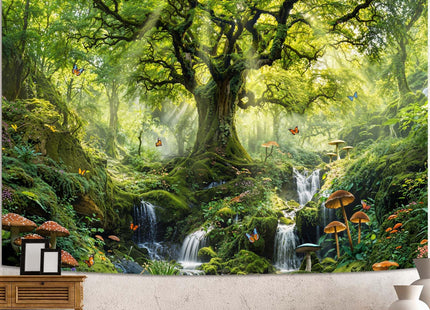 Lunerfex Forest Tree of Life Tapestry, Symbolic Nature Wall Tapestries for Room Decor, Inspiring Home Decor Tapestry 60L x 44W