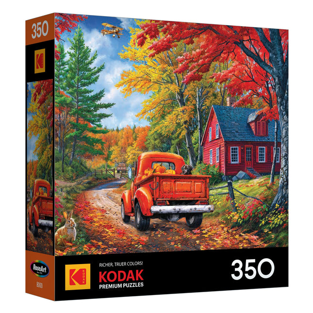 RoseArt Kodak Premium Maine Road 350 Piece Jigsaw Puzzle