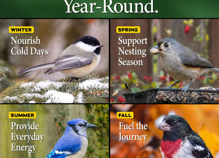 Wild Delight Woodpecker, Nuthatch N' Chickadee Food, 5 lb (364050)