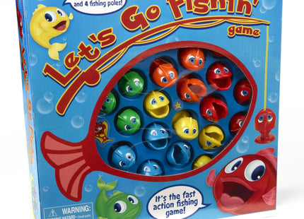 Let's Go Fishin' Game by Pressman - The Original Fast-Action Fishing Game!, 1-4 players