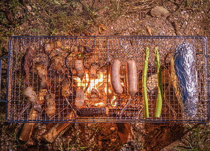 CAMPINGMOON Campfire Grill Grate 304 Stainless Steel MS-1019-W