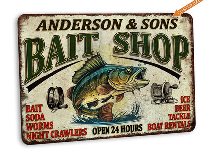 Chico Creek Signs Fishing Sign Wall Art 16"x24" Aluminum Composite Retro