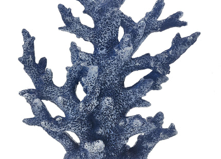 Etlemonde Coastal Beach Blue Coral Reef Statue Home Decor