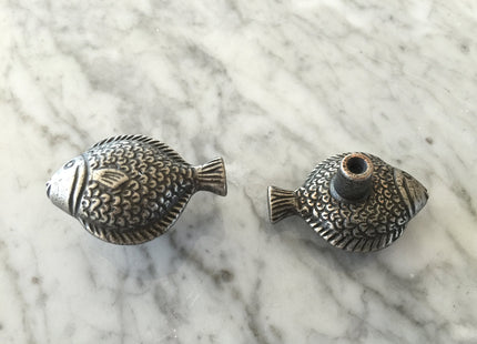 Sonoma Cabinet Hardware Nautical Fish Knob Antique Pewter New Kitchen Custom Knobs