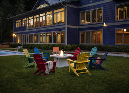 POLYWOOD Nautical Adirondack Chair