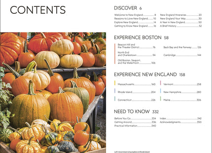 DK Eyewitness New England (Travel Guide)