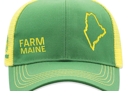 John Deere Farm State Pride Cap-Green and Yellow-Maine