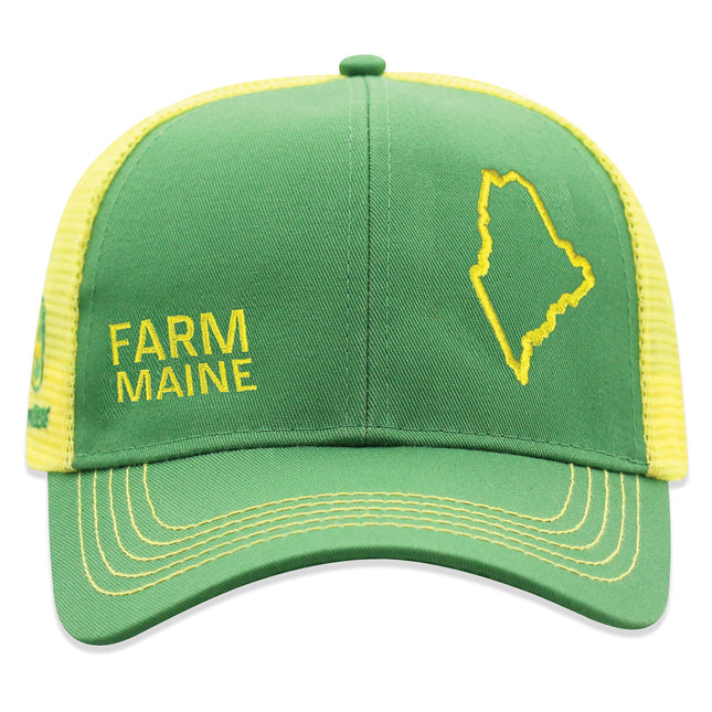 John Deere Farm State Pride Cap-Green and Yellow-Maine