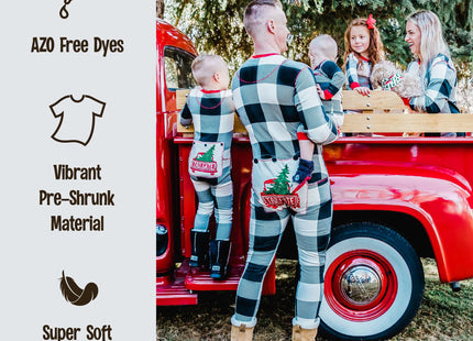 LazyOne Flapjacks, Matching Christmas Pajamas for Familes (Cabin Moose, 2T)