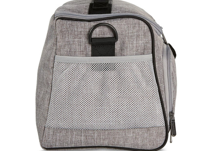 Amazon Basics Leakproof Reusable, Portable Soft Insulated Cooler Lunch Bag, Stays Cold for Hours, 24 Can Capacity, Adjustable Shoulder Strap, Gray