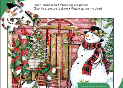 Lang Cardinal Birdhouse Puzzle - 500 PC (5039174), Multicolor