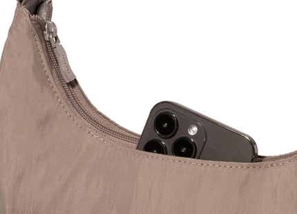 Coastal Flip Lock Half Moon Bag