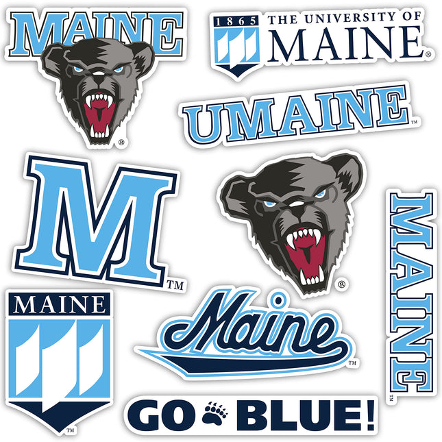 Desert Cactus Maine Black Bears Sticker Car Decal (T2)