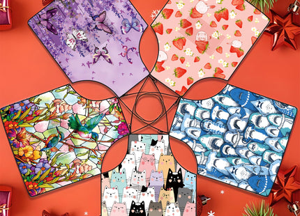 aiwkjdns Men Kitchen Cooking Hummingbird Aprons,Adjustable Cute Cooking Hummingbird Aprons for Women with Pockets Funny Gifts for Husband Dad