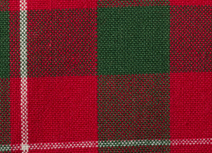 DII Holiday Dining Table Linen Collection Tartan Holly Plaid, Christmas Table Runner, 14x108, Red & Green