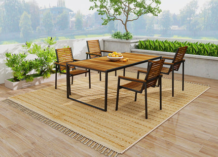 Handwoven Solid Natural Fiber Jute Area Rug 9x12 ft, Eco-Friendly Braided Reversible Carpet, Flatweave Floor Rug for Living Room, Bedroom, Office, Coastal & Farmhouse Decor