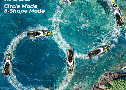BEZGAR TX123 Remote Control Boats - Fast Speed RC Boat 32+ KPH with Suitcase for Lakes & Pools & Salt Water