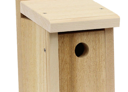 Kettle Moraine Wren & Chickadee Bird House