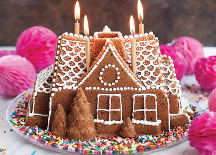 Nordic Ware Gingerbread House Bundt Pan