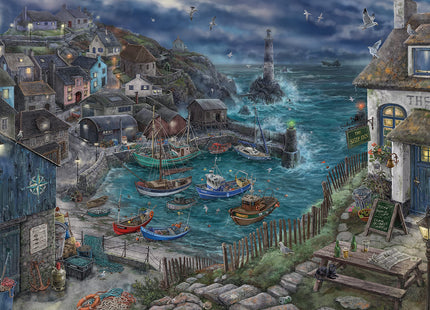 Ravensburger - Escape Puzzle - The Lighthouse - for Adults and Children from 12 Years Old - 759 Pieces, 1 Game Guide, 1 Envelope Solution - Inspired by Escape Games - 17528
