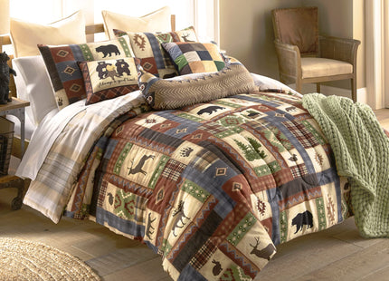 Donna Sharp Queen Bedding Set - Forest Grove Lodge - 3 Piece, 90" x 90"