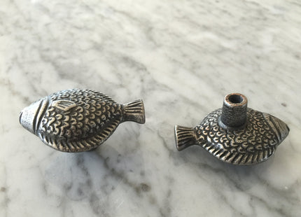 Sonoma Cabinet Hardware Nautical Fish Knob Antique Pewter New Kitchen Custom Knobs