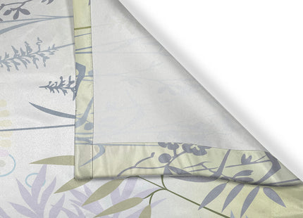 Ambesonne Modern Kitchen Curtains, Sandy Beach with Open Skyline in The Island Coastal Peaceful Holiday Print, Window Drapes 2 Panel Set for Kitchen Cafe Decor, 55" X 39", Turquoise Cream