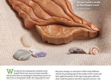 Seaside Intarsia Projects: 8 Stunning & Simple Scroll Saw Designs (Fox Chapel Publishing) Nautical-Themed Compilation from Scroll Saw Woodworking & Crafts Magazine - Lighthouse, Beach Scene, and More