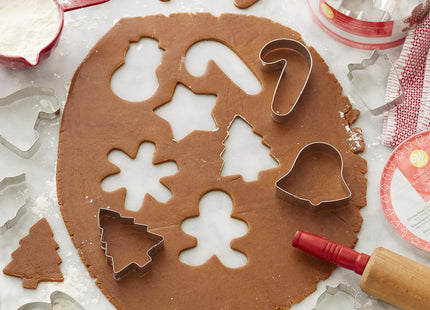 Wilton Christmas Cookie Cutter Set, Holiday Baking & Decorating for Gingerbread & Sugar Cookies, 18 Piece, Metal