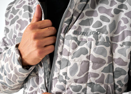 Burlebo Puffer Jacket - Classic Deer Camo