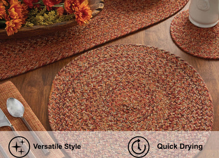 Park Designs Hayfield Plaid Placemat Set of 4, Fall