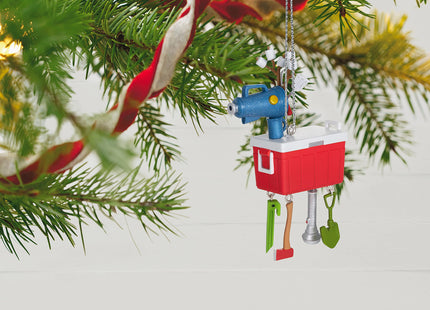 Hallmark Keepsake Christmas Ornament 2021, Camping Deer
