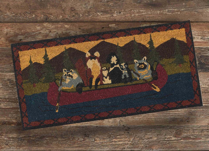 Park Designs Animal Canoe Doormat, Humorous