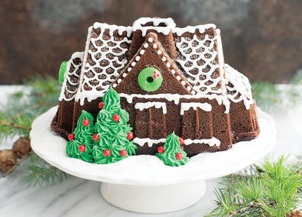 Nordic Ware Gingerbread House Bundt Pan