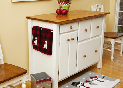 SKL Home Woodland Winter, Wastebasket, Red