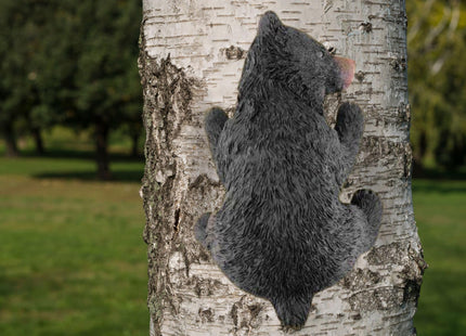 BestGiftEver Resin Black Bear Sculpture - Cub Tree-Mounted Ornament