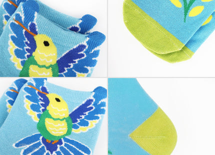 Jeasona Women's Hummingbird Socks Hummingbird Gifts for Women Wife Mom
