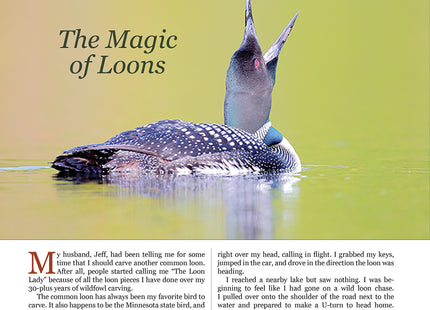 Loon and Chicks: Complete Step-By-Step Instructions for Carving and Painting an Adult Common Loon and Its Young