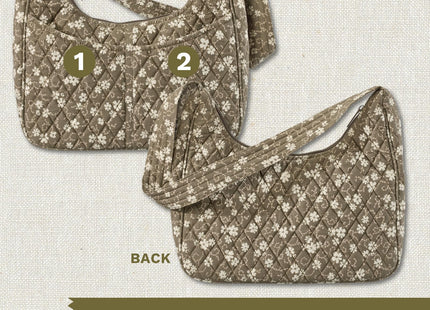 Bella Taylor Blakely, Quilted Shoulder Bag, Woodland Floral