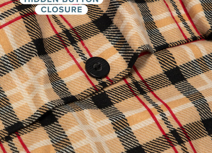 Bare Home Flannel Duvet Cover Set (Queen, Red Lodge Plaid)