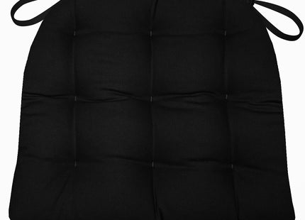Barnett Home Decor Peters Cabin Dining Chair Pad with Ties - Size Medium 16.5 x 18 - Latex Foam Fill Cushion - Woodlands Rustic Lodge & Lake House Décor (Bear, Moose, Deer, Pine Cones, Waterfowl)