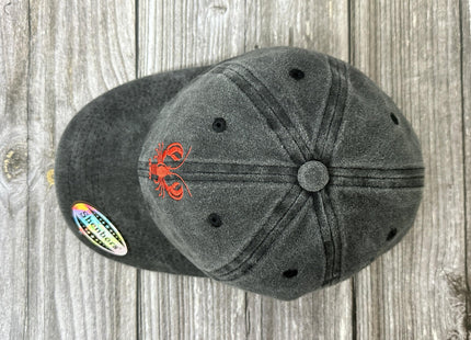 Shenbors Crawfish Lobster Embroidered Men Women Adjustable Dad Hats