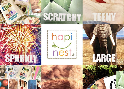 Hapinest Find and Seek Scavenger Hunt Card Game, Indoor Outdoor Activities for Kids Toddler & Family, Beach Camping Travel Car Games for Road Trips, Kids Scavenger Hunt Game Age 3 4 5 6 Years Old & Up